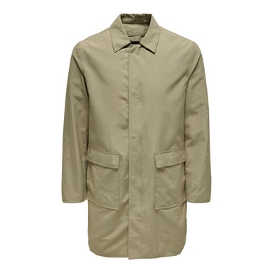 Only & Sons Mens Long Coat  Lightweight 