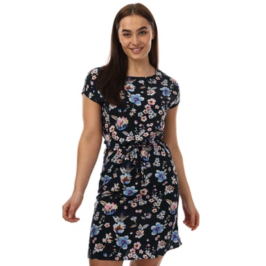 Robe Nova Life Connie Bali Only Pour Femme en Bleu Marine