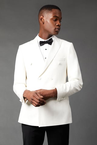 Double Breasted Tuxedo Jacket
