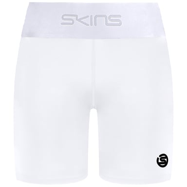Skins Series-1 Damen-Halbstrumpfhose, Weiß
