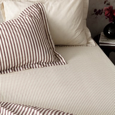Yard Hebden 100 % Baumwolle Schmalstreifen Spannbettlaken