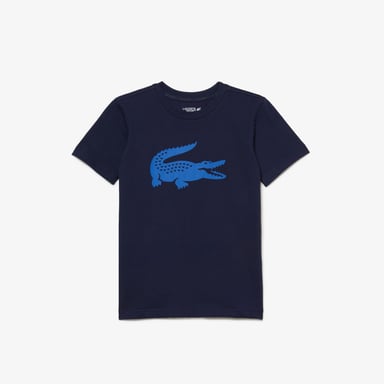 T-shirt SPORT Tennis Croc Lacoste Pour Garçon en Bleu Marine