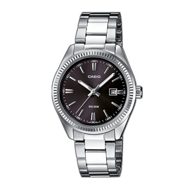 Casio Casio Collection Damen Silber Uhr LTP-1302PD-1A1VEG