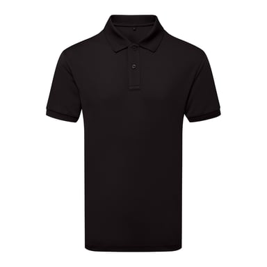 Asquith & Fox - "Glacier Tech" Poloshirt für Herren (Schwarz)