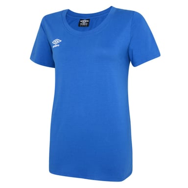 Umbro Damen/Damen Club Freizeit-T-Shirt (Königsblau/Weiß)