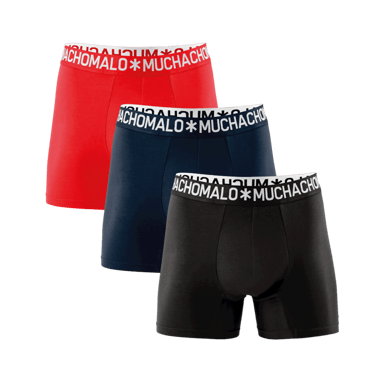 Muchachomalo – Herren-Boxershorts im 3er-Pack