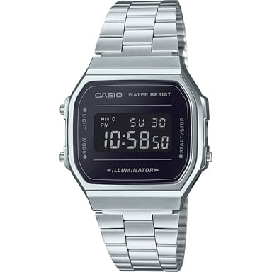 Casio Retro Unisex Silber Uhr A168WEM-1EF