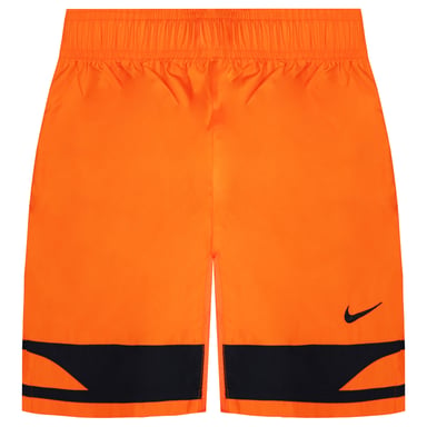 Nike Stretch Taille Orange/Black Graphic Logo Herren Shorts 783313 815