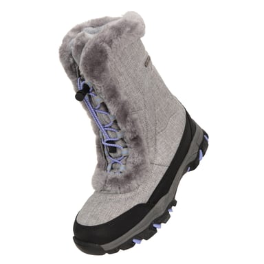 Mountain Warehouse Childrens/Kids Ohio Schneestiefel (Dunkelgrau)
