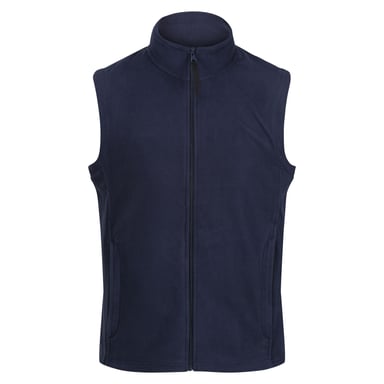 Regatta Herren Mikro Fleece Bodywarmer / Gilet (Dunkelblau)