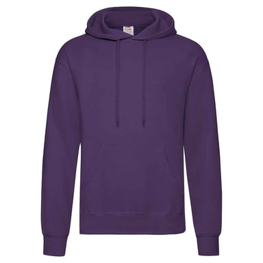 Fruit of the Loom - "Classic" Kapuzenpullover für Herren/Damen Unisex (Violett)
