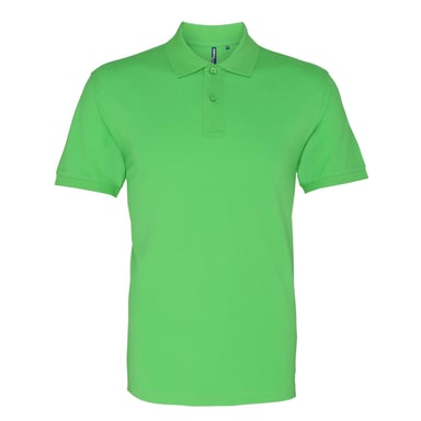 Asquith & Fox Herren Kurzarm-Poloshirt (Limette)