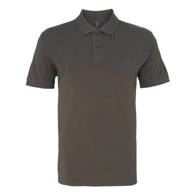 Asquith & Fox Herren Polohemd mit kurzen Ärmeln (Schiefer)