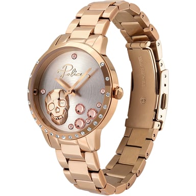 Police Damenuhr Quartz Gold
