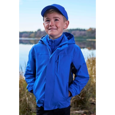 Mountain Warehouse - "Cannonball" Jacke, wasserfest 3 in 1 für Kinder ()