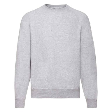 Fruit of the Loom Herren Classic Sweatshirt (Grau Heather)