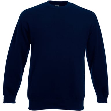 Fruit Of The Loom Herren Set-In Belcoro® Yarn Sweatshirt (Deep Navy)