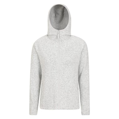 Mountain Warehouse Damen/Damen Nevis Full Zip Hoodie (Grau)