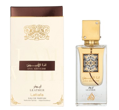 Lattafa Ana Abiyedh Leather Edp Spray.