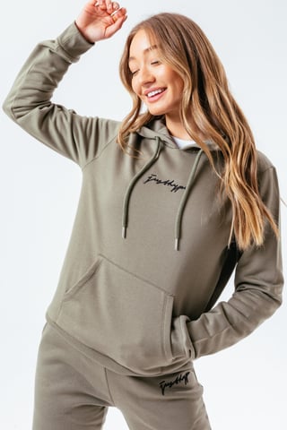 Hype Moss Scribble Women'S Pullover Hoodie