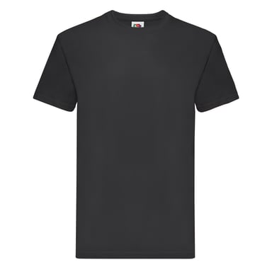 Fruit of the Loom - "Super Premium" T-Shirt für Herren (Schwarz)