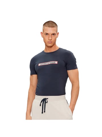 Emporio Armani Herren-T-Shirt mit Adler-Motiv