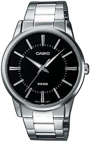Casio Kollektion Herren Silber Uhr MTP-1303PD-1AVEG