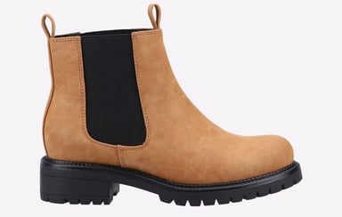 Divaz Taijal Vegan Chelsea Boots Womens
