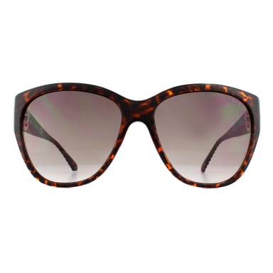 Guess Sonnenbrille GU7348 S57 Dunkel Havanna Braun Verlauf