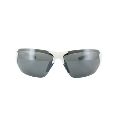 Polaroid Sport-Sonnenbrille P7422 22J Y2 Weiß & Blau Grau Polarisiert