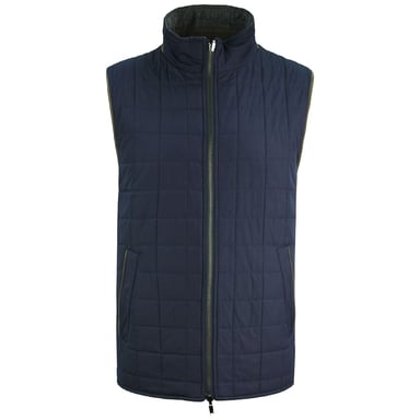 Hackett London Reversible Channel Herren Navy Gilet