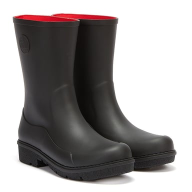 FitFlop Wonderwelly Short Damen Schwarz Stiefel