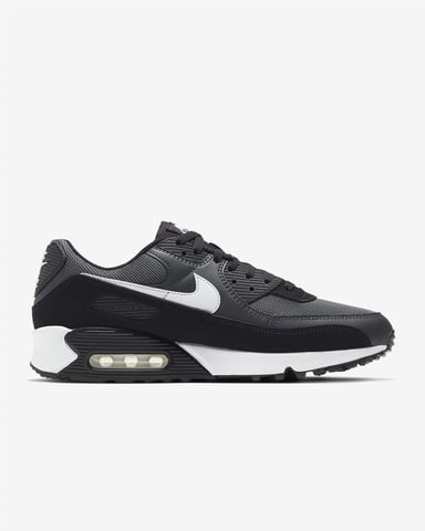 Nike Air Max 90 Trainers Dark Smoke Grey/Black/White