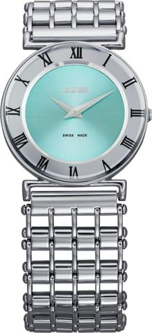 Jowissa: frauen roma pastell blau uhr