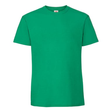 Fruit of the Loom Herren Iconic Premium Ringspun Baumwolle T-Shirt (Kelly Green)