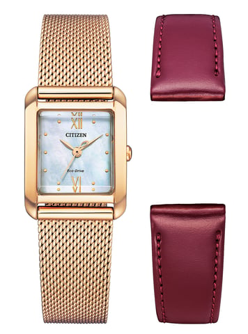 Citizen  roségold Damen Armbanduhr EW5593-64D