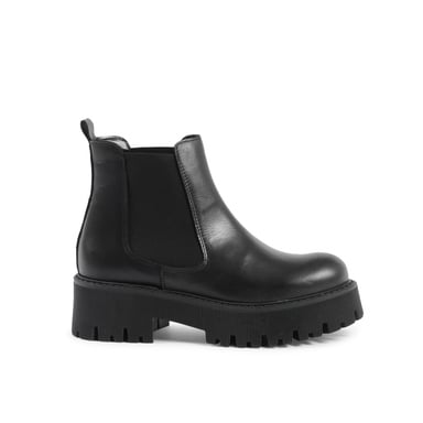 19V69 Italia Damen Kurzstiefel Schwarz 600-V VITELLO NERO