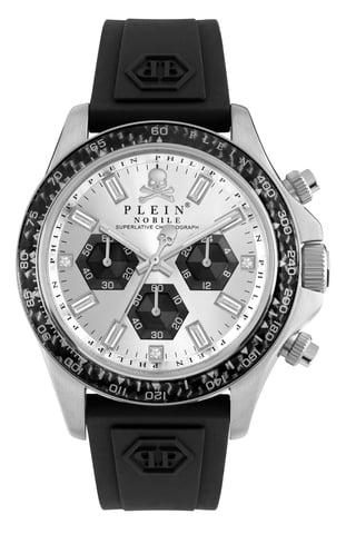 Philipp Plein Nobile Racing Schwarz Herren Armbanduhr PWVAA0523