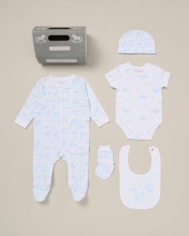Dreamland Boys Print 5-Piece Hanging Gift Set