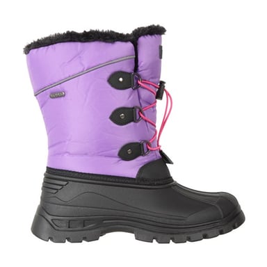 Mountain Warehouse - Kinder Schneestiefel "Whistler Adaptive" (Dunkel-Lila)