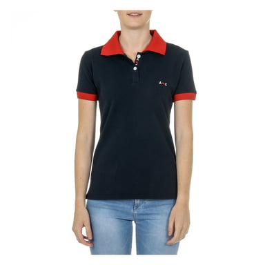Andrew Charles Damen Polo Kurzarm Dunkelblau NIA