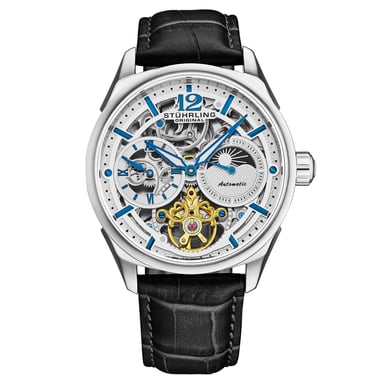 Vanguard 1019 Dual Time Automatic Skeleton