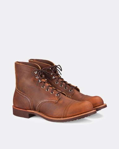 Kaufen Sie Red Wing Shoes Iron Ranger Herren Kupferstiefel