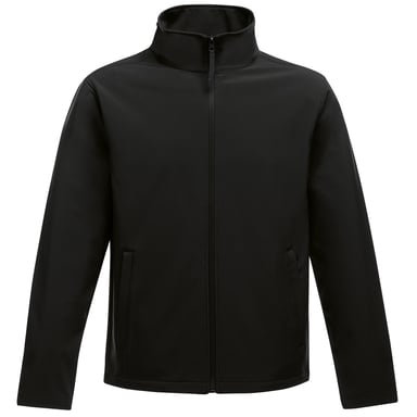 Regatta Standout Mens Ablaze druckbare Softshell-Jacke (schwarz)