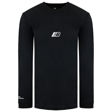 New Balance Essentials Schwarzer Herrenpullover