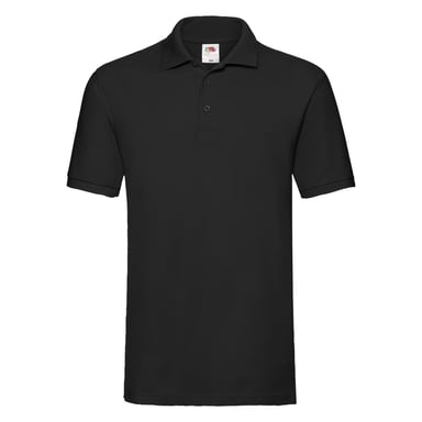 Fruit of the Loom - "Premium" Poloshirt für Herren (Schwarz)
