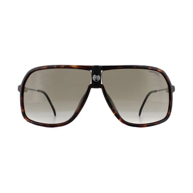Carrera Sonnenbrille 1019/S 086 HA Dunkel Havanna Braun Verlauf
