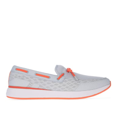 Mocassins Breeze Wave Boat Swims Pour Homme en Gris Orange