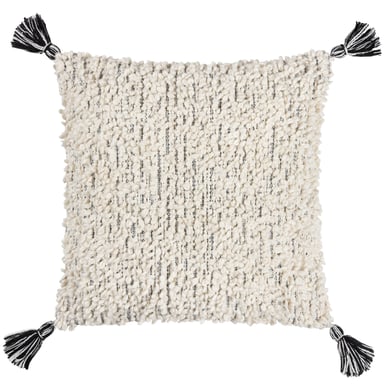 Hoem Cambre Boucle Kissenbezug mit Fransen