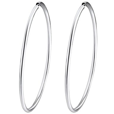 Hoop earring sterling silver Rafaela Donata